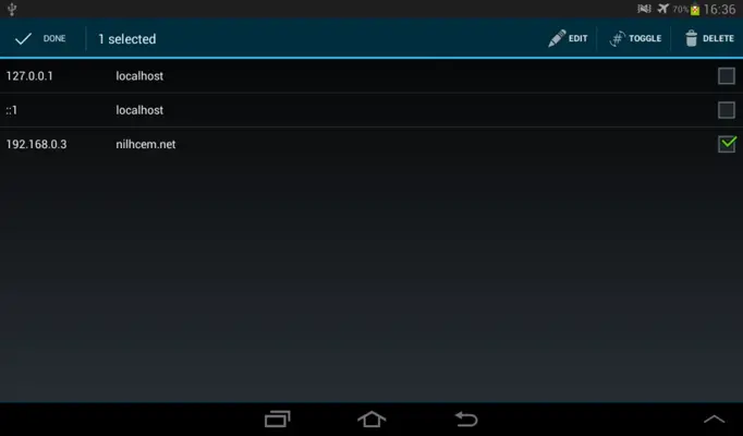 Hosts Editor android App screenshot 5